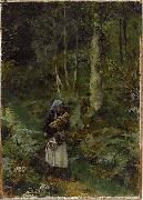 With a Babe in the Woods tadema